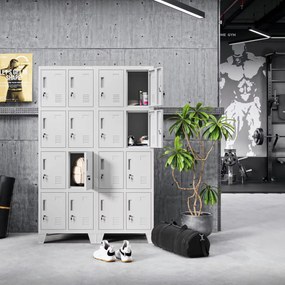 ROBERT 2 Plus dupla rekeszes öltözőszekrény 559 x 1720 x 450 mm