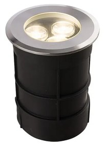 NOWODVORSKI-9104 PICCO LED L Ezüst Színű Kültéri Talajba Építhető Lámpa LED 3W IP67