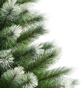 csuklópántos műkarácsonyfa hóval 150 cm