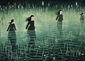 Poszter 18x13cm A csend közepén