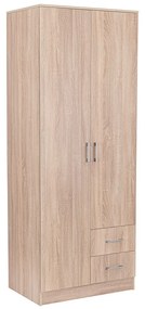 Miami gardróbszekrény 80x205 cm sonoma tölgy-sonoma tölgy