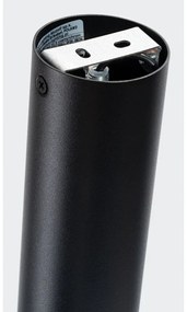 Fekete-ezüstszínű mennyezeti lámpa Crown – Sollux