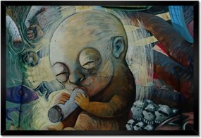 Poszterek keretben 60x40 Graffiti Utcaművészet