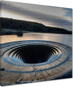 Vászonkép 60x60 Vízesés lépcsővel