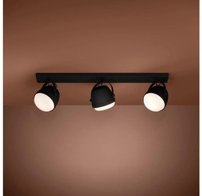 Eglo 390045 - Spotlámpa UPANEMA 3xE27/28W/230V fekete
