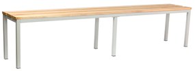 Öltözőpad 200 x 35 x 45 cm, szürke - RAL 7035