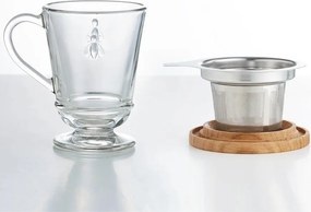 Üveg bögre szűrővel 270 ml Abeille – La Rochére
