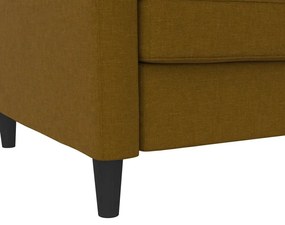 Sárga kinyitható sarokkanapé Celine – Støraa