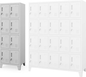 ROBERT 2 Plus dupla rekeszes öltözőszekrény 559 x 1720 x 450 mm