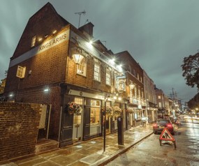 Poszter 60x50cm King Arms Pub Greenwich, Assaf Frank