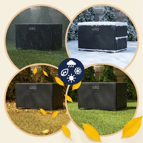 Deuba Védőhuzat ülőgarnitúrára 150x90x74 cm - antracit