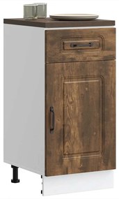 vidaXL Konyhai alapszekrény Kalmar füstölt tölgy műfa