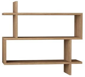 Fali polc Paralel - Oak