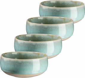 Mäser 4 db-os leveses tálkészlet AQUATA – 14 cm, zöld