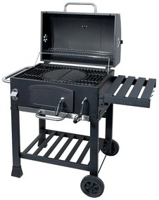 Faszenes grillsütő fekete