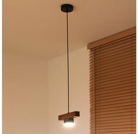 Duolla - Kábelcsillár IRONLINE 1xGX53/3W/230V fenyő/tölgy/fekete