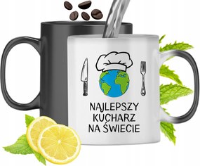 Színváltós Mágikus Bögre Szakácsoknak, fényképes nyomattal