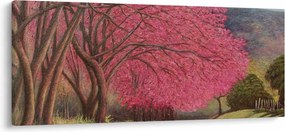 Virágzó fák képe (120x50 cm)