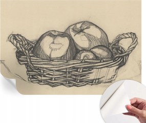 Öntapadós fotótapéta Nappaliba és Hálószobába Gyümölcskosár 104x70 cm