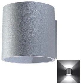 Sollux SL.0049 - Fali lámpa ORBIS 1 1xG9/40W/230V szürke