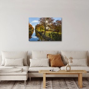 Vízi csatorna képe (70x50 cm)