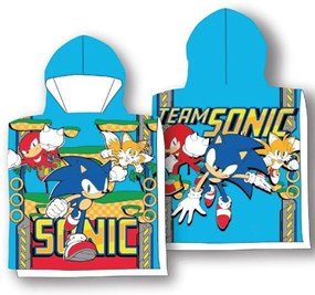 Gyerek pamutponcsó Sonic 55x110cm Faro