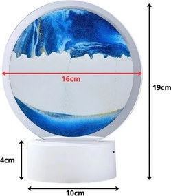 Homokóra kép homokkal - rózsaszín