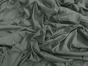 Jersey lepedő sötétzöld 180 x 200 cm