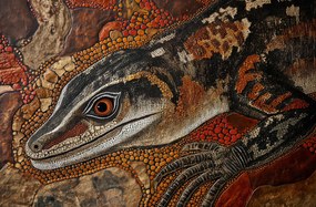 Poszter 91,5x60cm Gyíkszem