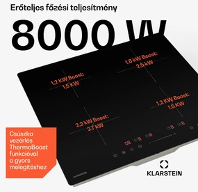 Klarstein PowerGlide Indukciós főzőlap