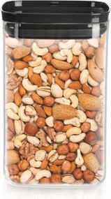 Négyzet Alakú Ételtároló Tartály Tömítés Fedéllel 1,4 L Légmentesen Záródó