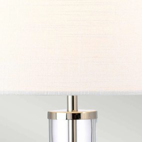 Elstead Lighting Orb ORB-CLEAR-PN-WHT Asztali lámpa 1x60W/E27