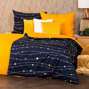 4Home Night sky pamut ágyneműhuzat140 x 200 cm, 70 x 90 cm, 140 x 200 cm, 70 x 90 cm