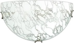 Mennyezeti lámpa Candellux Ice 11-51960, króm/fehér, E27