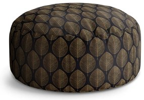 Circle zsámoly arany levelek, fekete / arany