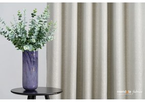 Bézs függöny 140x260 cm Teorema – Mendola Fabrics