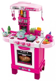 Baby Mix játékkonyha kis szakács rózsaszín