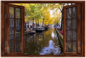 Poszterek 90x60 Holland folyó