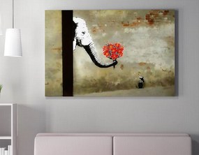 WY116 Banksy vászonkép, 50 x 70 cm