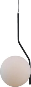 Italux CARIMI PND-3300-1-BK Függőlámpa 1x5W/E27 IP20