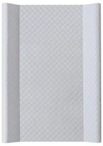 CebaBaby -Pelenkázó alátét rögzített lappal kétoldalú COMFORT 50x70 cm szürke