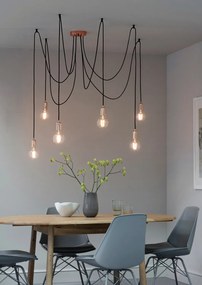 Endon modern vintage függeszték studio réz end76580