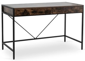 Ally íróasztal sötétbarna 123 cm
