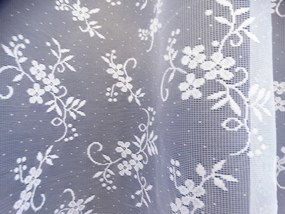 Mg Függöny 125/047 Fehér 250x145cm Kész Szalaggal M