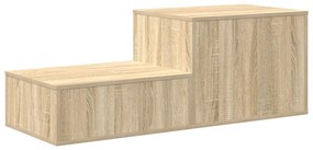 Tárolószekrény Sonoma tölgy 108x41x40 cm Mérnöki fából készült