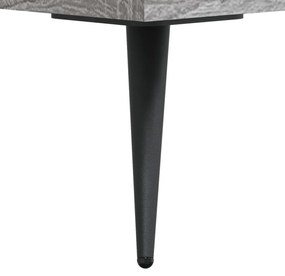 szürke sonoma színű szerelt fa TV-szekrény 102 x 36 x 50 cm