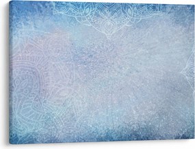 Kép - Mandalák kékszínben (70x50 cm)