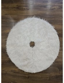 Fehér szőnyeg karácsonyfa alá 90 cm