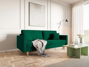 Háromszemélyes kanapé Vallera  (zöld) . 1098757