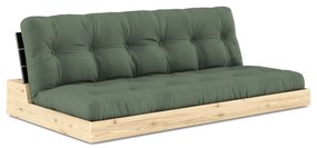 Zöld kinyitható kanapé 196 cm Base – Karup Design